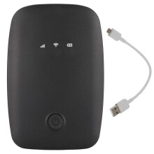 Router WiFi portatile da viaggio, hotspot mobile 4G LTE con slot per scheda SIM, accesso a Internet ad alta velocità fino a 150 Mbps, connettività