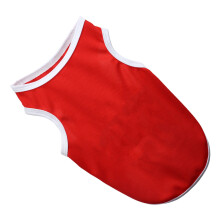 Pet Shirt XL Red Soft Breathable Fast Drying Dog Sports Vest Apparel