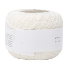 Popular Lace Cotton Yarn for Knitting Embroidery, Easy To Store Yarn with Anti-Pilling Anti-Shrinkage Quality for Your Summer Silk Light Creations