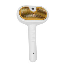 Cat Steam Brush USB Charging DeShedding SelfCleaning LooseHair Grooming For LongHaired Cats Bunny Kitten