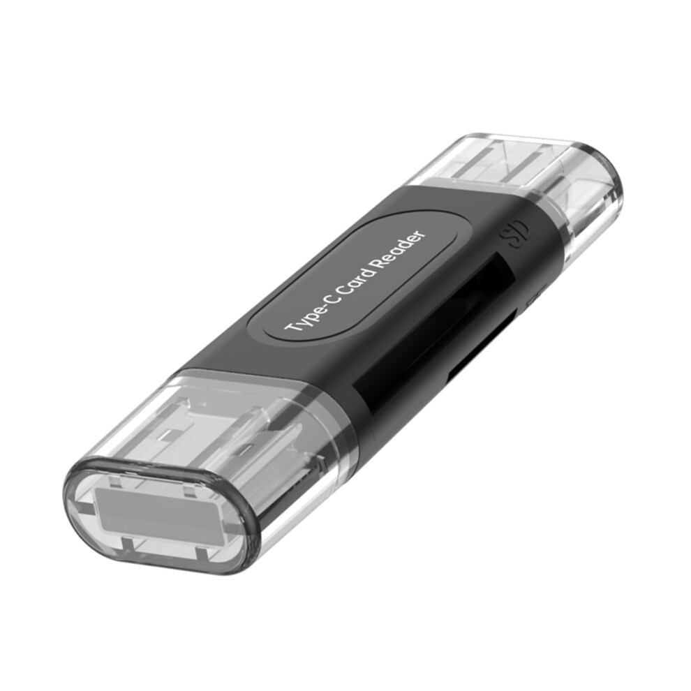 Memory Card Reader With Usb Typec Interfaces Supports 128Gb Sd/Tf Cards Plug And Play For Mobile Use 9347817630770