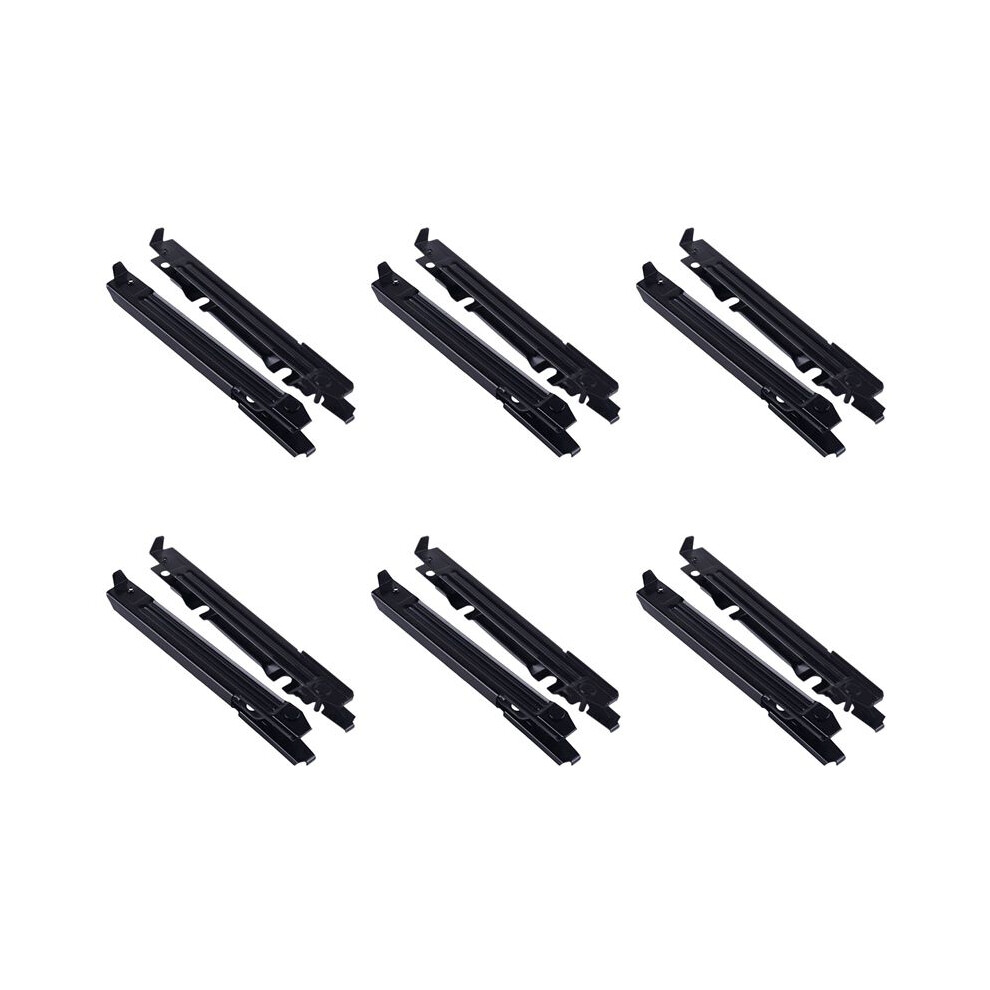12Pcs Front Bumper Bracket End For W203 C-Class 2038801114 2038801214 6033184281631