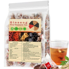 Ginseng & Mulberry Herbal Tea Five Treasures Kidney Tea Herbal Tea Blend For Kidney Support