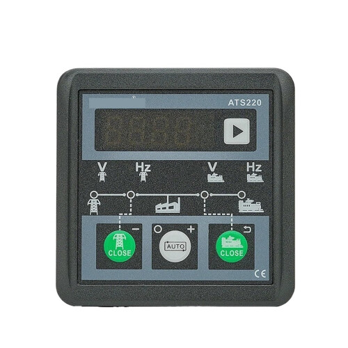 Generator Control Panel ATS220 Automatic Transfer Switch Controller with LED Display Auto Manual