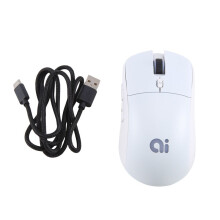 AI Intelligent Voice Wireless Mouse AI Intelligent Speech Recognition Mouse Business Office White