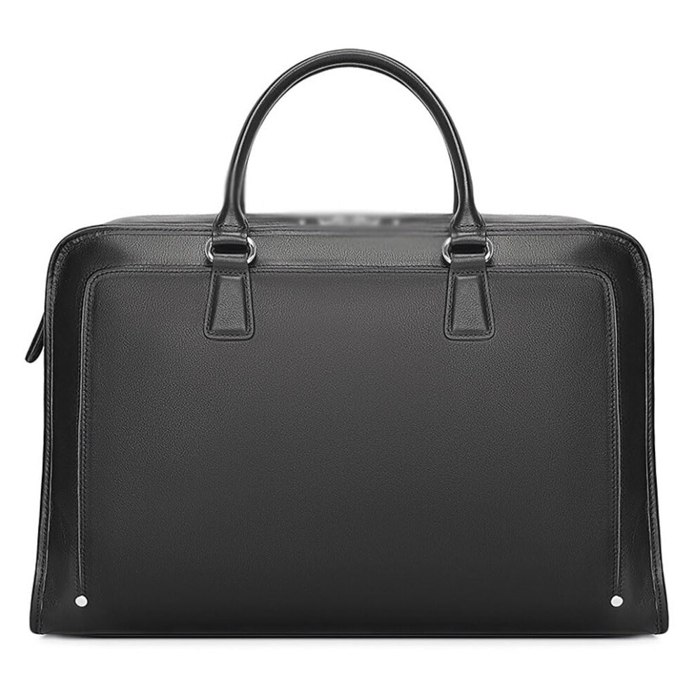Business Bag Leather, Men's Laptop Case, Largecapacity 15.6Inch Laptop Bag, Crossbody Briefcase 9382693266729