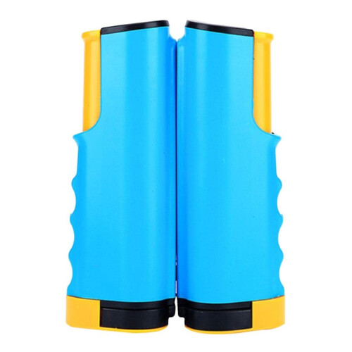 Retractable Table Tennis Net Rack Blue 19x14 cm Table Tennis Accessory