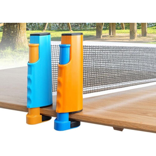Retractable Table Tennis Net Rack Blue 19x14 cm Table Tennis Accessory 1