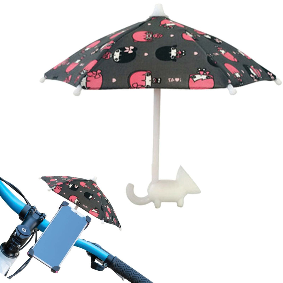 Phone Sun Shade Umbrella Holder With Antiglare Screen And Stable Suction Cup For Outdoor Use Light 9187378434550