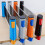 Retractable Table Tennis Net Rack Blue 19x14 cm Table Tennis Accessory 5