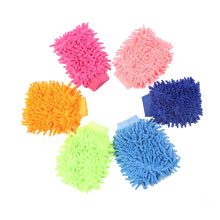 10PCS Double Sided Wool Car Wash Mitts, Scratch-Free, Soft Gloves