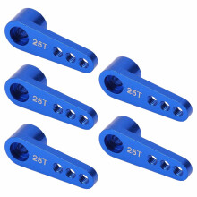 RC-Car-Lenkservo-Hörner 5 Stück Aluminiumlegierung Blau 25T 02073 MG946R E9001