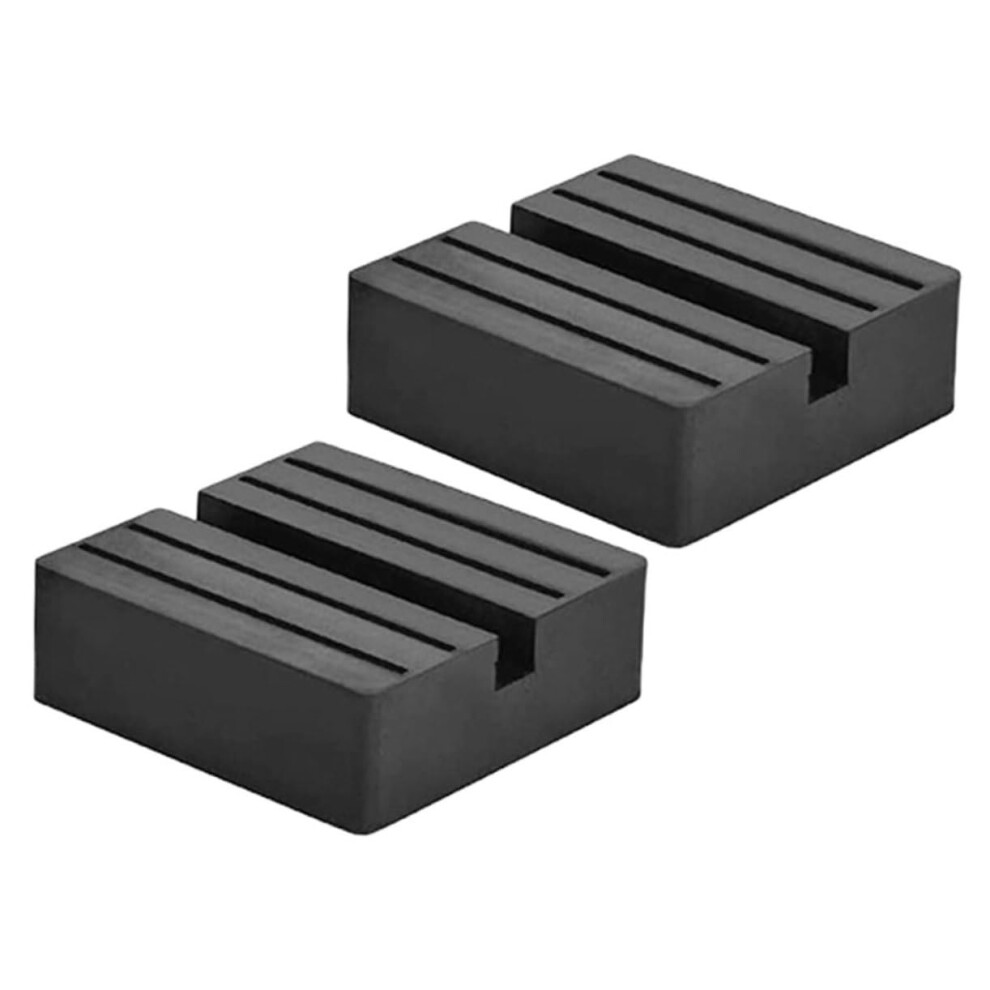 2Pcs Rubber Jack Pad For Pinch Welds Universal Floor Jack Adapter For Stable Vehicle Support 9199774093934