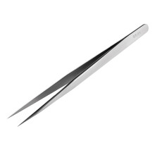 Precision Stainless Steel Tweezers with Fine Tip, NonMagnetic for Electronics, Jewelry, Craft