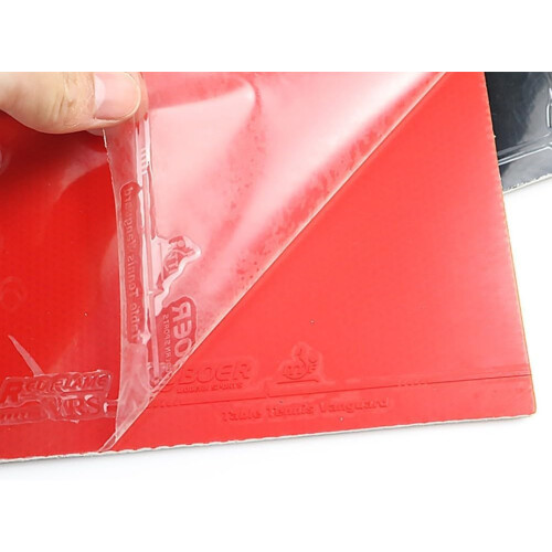 Elastic Rubber Sponge Cover for Table Tennis Paddle, Red, for Enhanced Spin, Control, and Performance 2