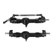 Metal Front Rear Axle Set for MN98 D90 1/12 RC Car Silver