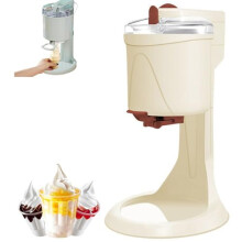 Soft Serve Ice Cream Maker 1L Capacity Electric Countertop Model Home Bar Cafe Use Makes Homemade Desserts