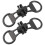 2pcs Zipper Pull Replacement Sliders for Bags Jackets Backpacks Coats DIY Clothing Projects 1