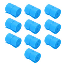 1x18.1in 10Pcs Tear-Resistant Latex-Free Disposable Tourniquets for All Ages
