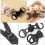2pcs Zipper Pull Replacement Sliders for Bags Jackets Backpacks Coats DIY Clothing Projects 4