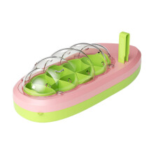 Silkworm Breeding Box with 360 Observation Window and Ventilation, Pink Transparent Habitat