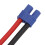 Durable EC5 to EC3 Connector Cable - 12AWG Silicone 140mm Long 3