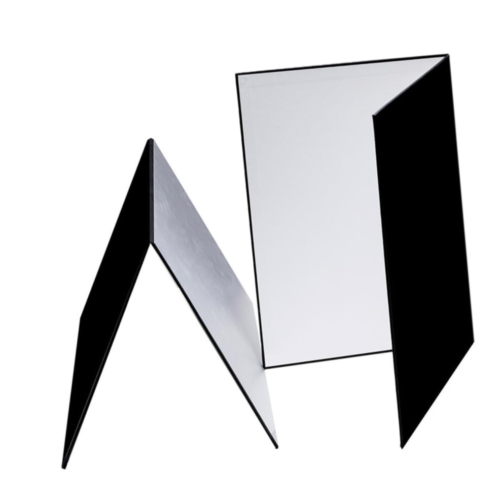 Foldable Photography Reflector Cardboard For Still Life, Durable Paperboard, Edge Fill Portable Desktop Ing Light 9187378435670