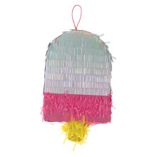 Ice Lolly Shape Birthday Pinata for Kids Party Game Fun and Holiday Celebration Decor
