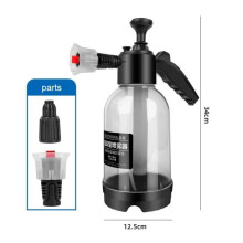 Car Wash Foam Sprayer, 2L Hand Pump, Watering, Cannon, Car Wash, Bottle of - White[D2822]
