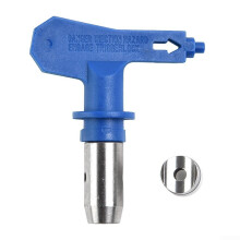 Airless Spray Gun Tips Steel Replacement Nozzles For Titan Wagner Blue Pressure Wide Angle Tips
