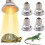 Wärmelampe - UVA UVB - Schildkröte - 4 Stück - 50 W - E27-Sockel 1
