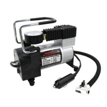 Tragbare Autoreifen-Luftpumpe, großer Bildschirm, Mini-Inflator, elektrischer Kompressor, 12 V