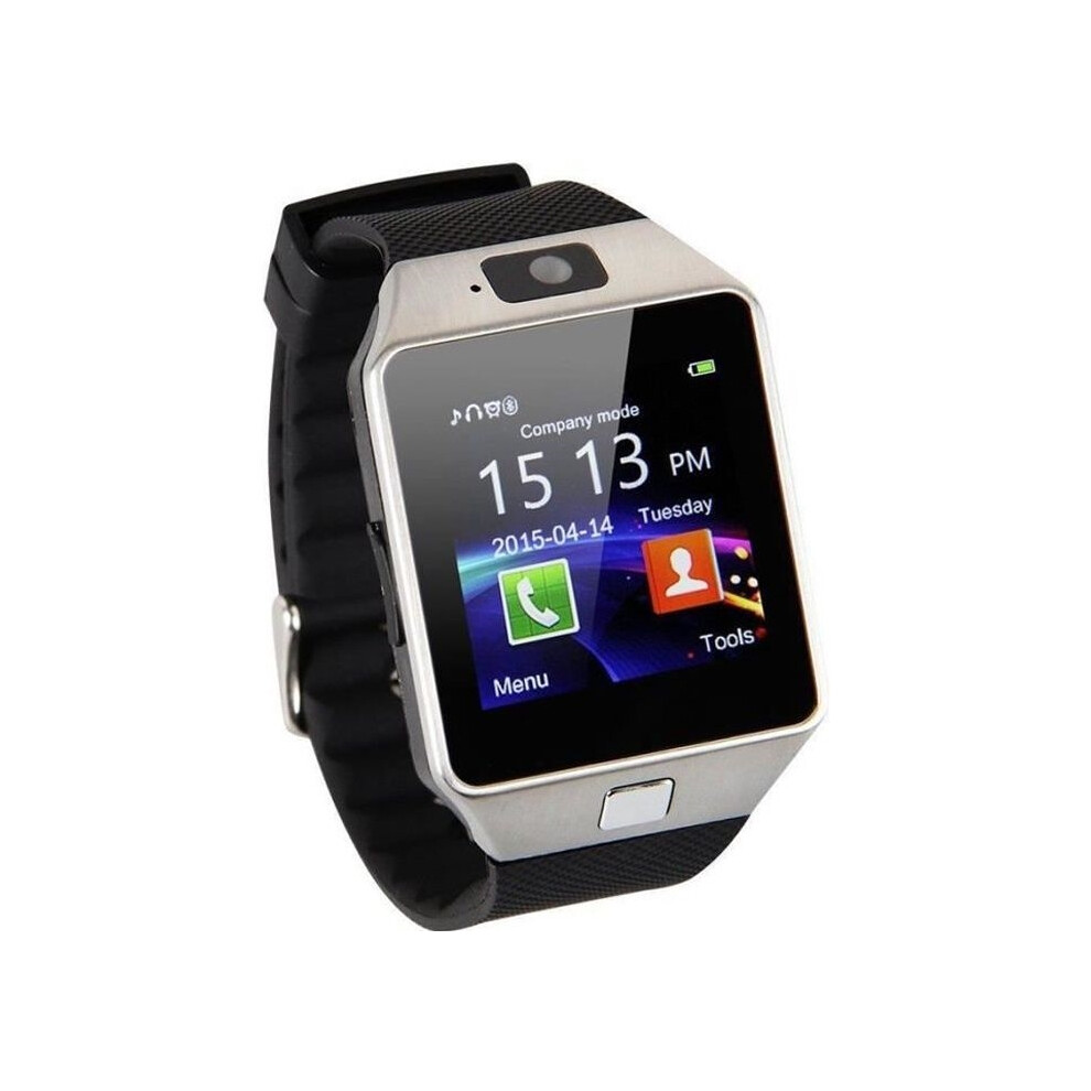 Bluetooth Smart Watch Phone Dz09 Support Tf Sim Card Hd Camera Sync Call Sms For Android Phone - Black 8581600312721