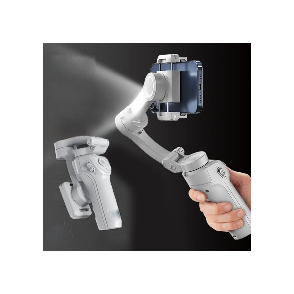 Smartphone Stabilizer, 3-Axis Smartphone Gimbal With App, Led, 360 Automatic Face Tracking, For Iphone And Android 8581600313629