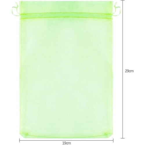 Traubenschutzbeutel – 100 Netzbeutel – Größe 30 x 20 cm – Grün 2