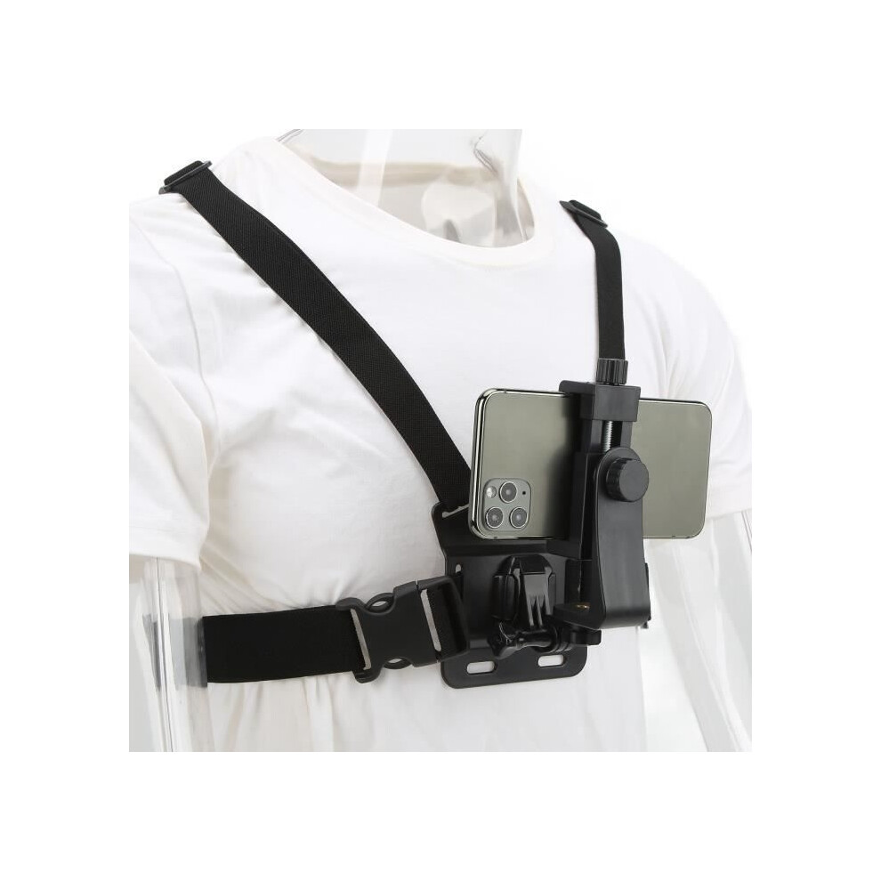 Fangming Chest Harness Strap Mobile Phone Chest Mount Harness Strap Holder Optical Clip 8581600313964