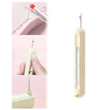 Needle Threader, 2-in-1 Needle Threader and Seam Ripper, Needle Threading Tool Hand Sewing Knitting Crafts Quilting