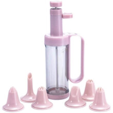 Kekspresse, Spritzbeutel-Set, Gebäckpistole, Churros-Maschine für selbstgemachte Kuchen-Dessert-Dekoration