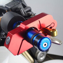 Motorrad-Bremsschloss, Motorrad-Lenkerschloss aus Aluminiumlegierung, Diebstahlsicherung, Sicherheitsschloss