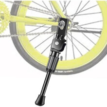 Kinderfahrradständer, verbesserte integrierte Feder, passend für 18-Zoll-Kinderfahrradständer, Schwarz