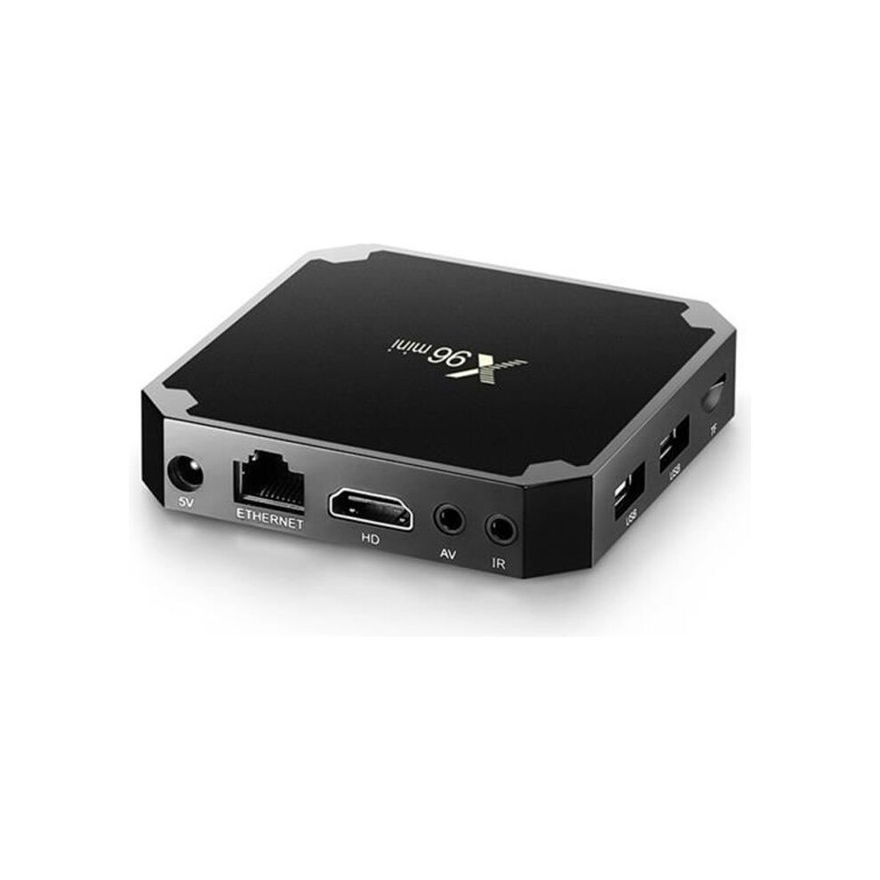 X96 Mini Smart Tv Box Android 7.1.2 Amlogic S905w Quad Core H.265 Vp9 Hdr10 Mini Pc 1Gb+8Gb Dlna Wifi Lan Hd Black 8581600315395