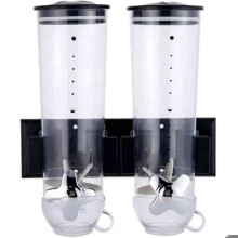 Airtight Storage Containers for Cereal, Dry Food, Household Snacks, Melon Seeds, Nuts, Candy, Dispenser -