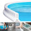 Foldable Shower Barrier, 100cm Shower Stopper, Water Dam Retention System and Keeps Water Inside the Threshold 1