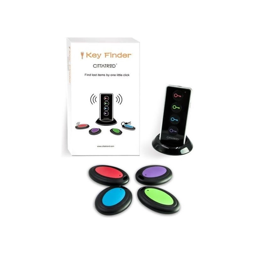 Object Locator - Cittatrend - Key Finder - Alarm - 1 Transmitter - 4 Receivers 8581600316118