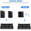 PS4-Ständer mit Lüfter, für PS4/PS4 Pro/PS4 Slim, Ladestation mit LED-Anzeigen, PS4-Controller-Halterung 3