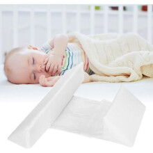 Baby-Seitenkeil, Baby-Keil, Baby-Bettkeil, verstellbares, abnehmbares Seitenkissen, Anti-Überschlag für Kinder und Babys von 0 bis 12 Monaten