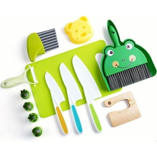 Kids' Kitchen Safety Knife Set - 13 Pieces 1
