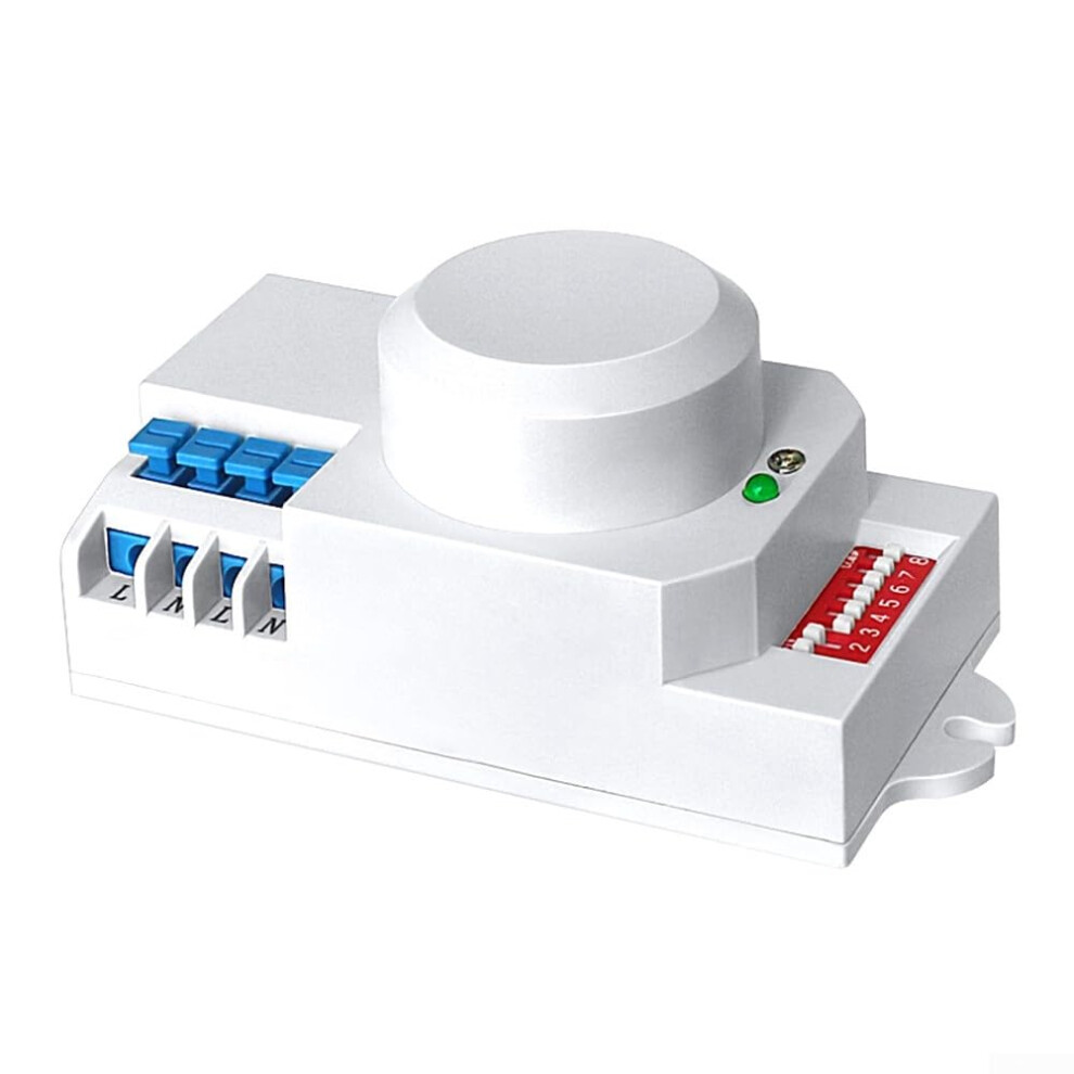 Motion Sensor Light Switch 220V Sensitivity 360 Detection Adjustable Delay For Lighting And Appliances 9199774095167
