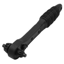 2 in 1 Hand Drill Ratchet for Key Wrench Drill Chuck Spanner Handle For Standard Drill Chuck Ergonomic Grip DIY Home Use