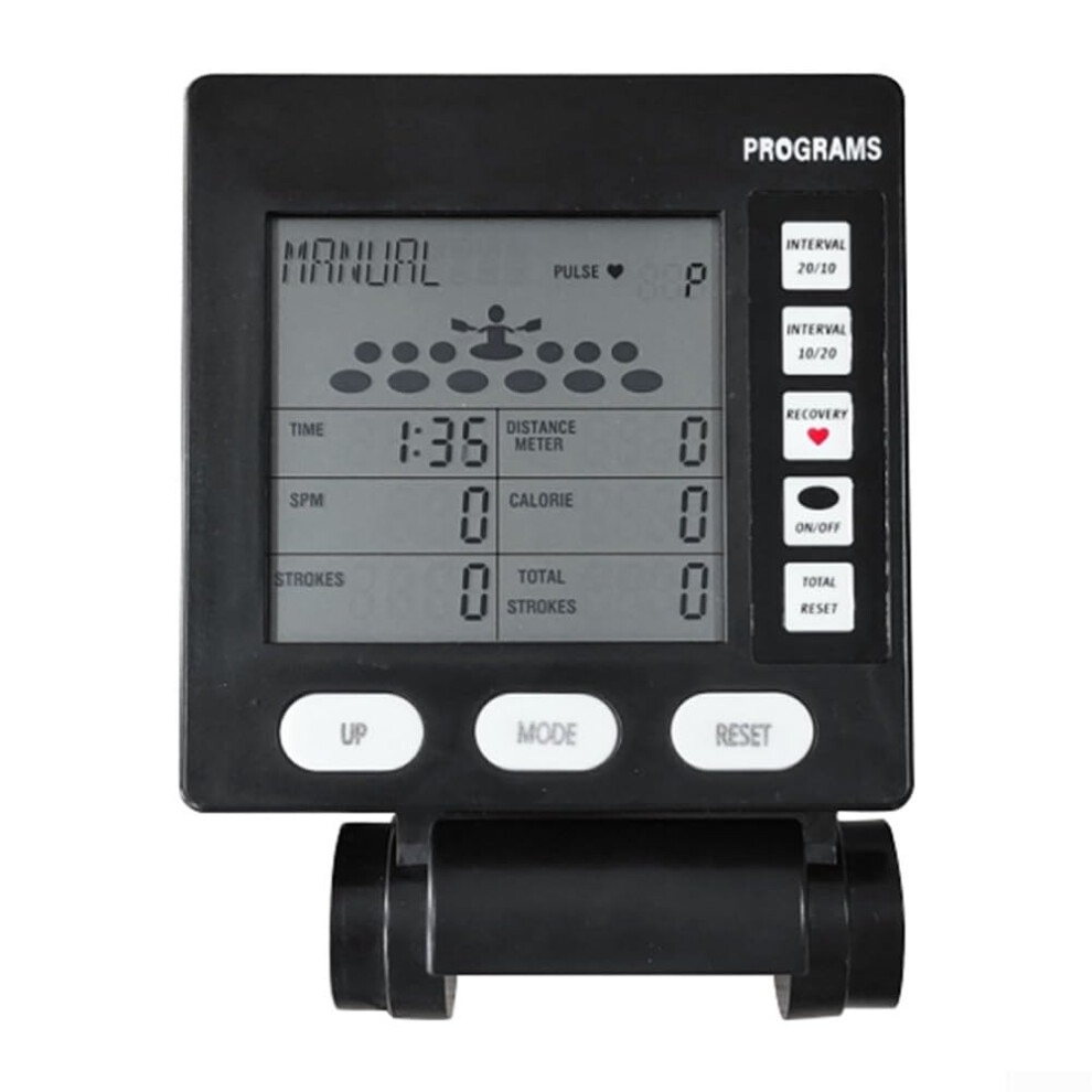 Lcd Speedometer Monitor For Wind Resistance Rower - Tracks Speed, Distance, Time, And Calories With Adjustable Display 9347817516982